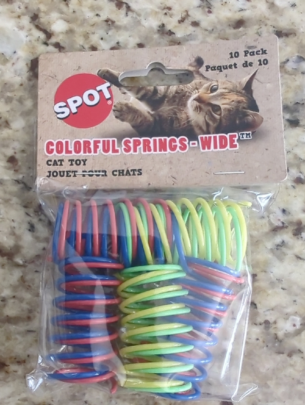 SPOT Colorful Springs - Wide Cat Toy (Multicolor)
